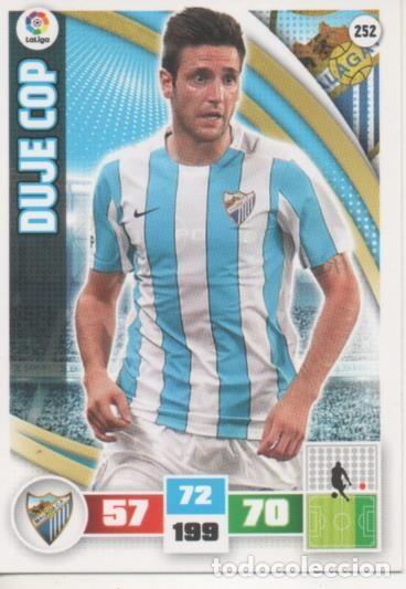Sports collectibles: Cromo E002610: Trade Card Game Adrenalyn.,Liga 2015-16, Duje Cop. M&aacute;laga C.F. - LFP
