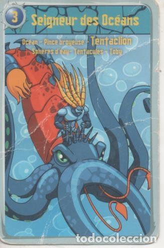 Collectionnisme sportif: Cromo E001370: Trading Cards. Gormiti. 3 Seigneur de Oc&eacute;ans - NULL