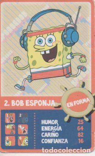 Collectionnisme sportif: Cromo E001654: Cromo Bob Esponja n&ordm; 2. En Forma - NULL