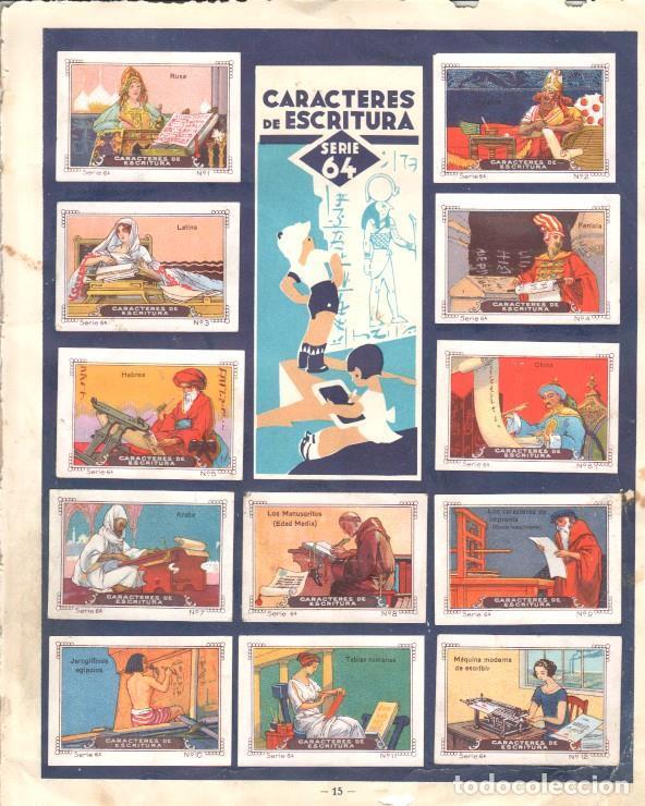 Collectionnisme sportif: Pagina Album cromos: Mi Album Nestle - Series 64/65 - Varios
