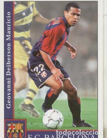 Colecionismo desportivo: Cromos: Liga 2002: F.C.Barcelona: Geovanni - Varios