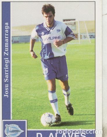Colecionismo desportivo: Cromos: Liga 2002: D.Alaves: Sarriegi - Varios