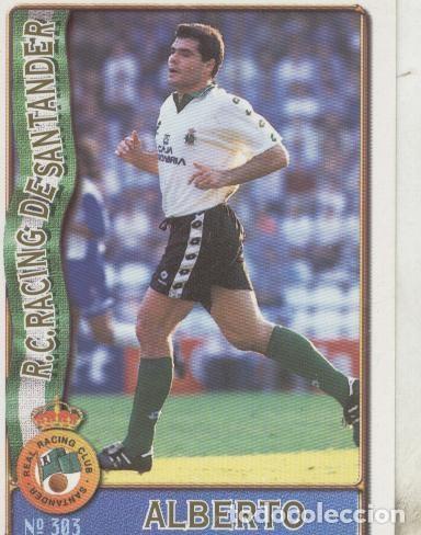 Colecionismo desportivo: Cromos: Liga 1996/1997: Racing Santander: Alberto - Varios