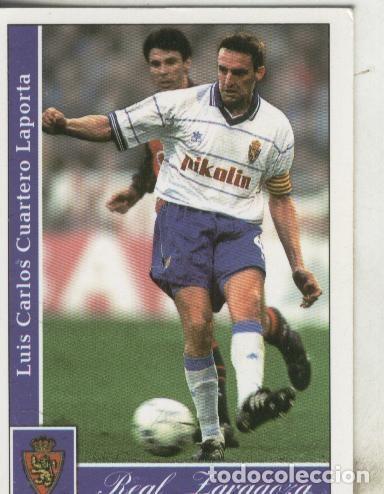 Colecionismo desportivo: Cromos: Liga 2002: Real Zaragoza: Cuartero - Varios