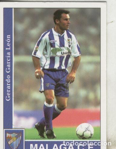 Colecionismo desportivo: Cromos: Liga 2002: Malaga: Gerardo - Varios