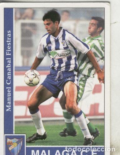 Colecionismo desportivo: Cromos: Liga 2002: Malaga: Canabal - Varios