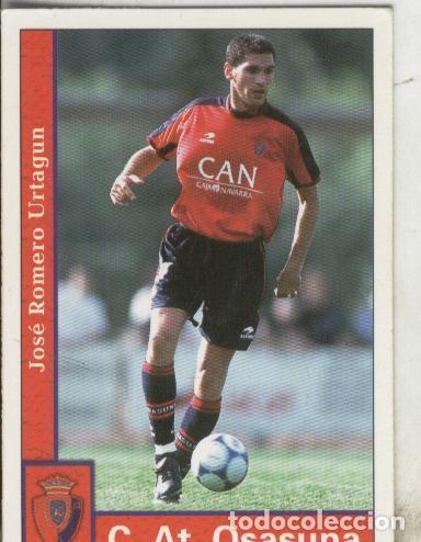 Colecionismo desportivo: Cromos: Liga 2002: Osasuna: Josetxo - Varios