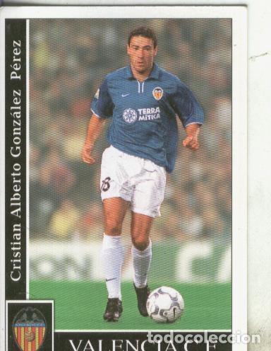 Collectionnisme sportif: Cromos: Liga 2002: Valencia: Kily Gonzalez - Varios