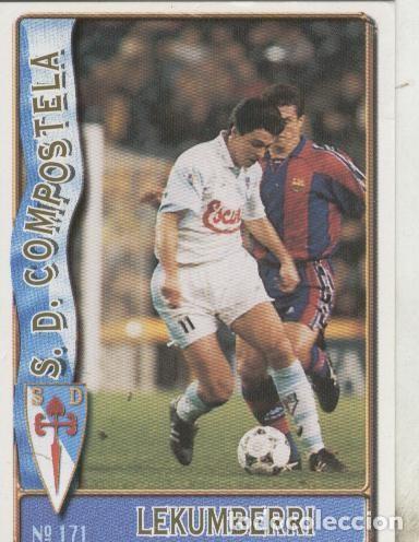 Collectionnisme sportif: Cromos: Liga 1996/1997: S.D.Compostela: Lekumberri - Varios