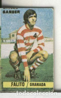 Collectionnisme sportif: Cromos: Chicle Sanber: liga 74-75: Falito del Granada - Varios