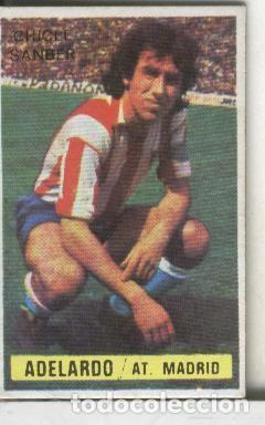 Collectionnisme sportif: Cromos: Chicle Sanber: liga 74-75: Adelardo del Atl. Madrid - Varios
