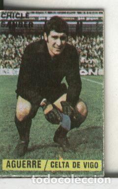 Sports collectibles: Cromos: Chicle Sanber: liga 74-75: Aguerre del Celta de Vigo - Varios