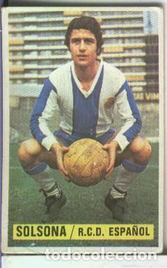Collectionnisme sportif: Cromos Ediciones Este: Liga 74-75: Solsona del R.C.D.Espa&ntilde;ol - Varios