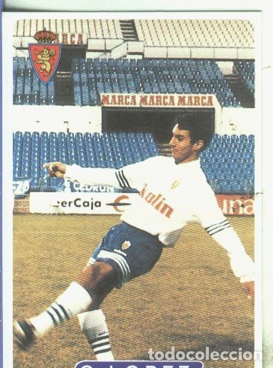 Collezionismo sportivo: Cromos: Super Futbol liga 96: R.Zaragoza C.D: G.Lopez - Varios