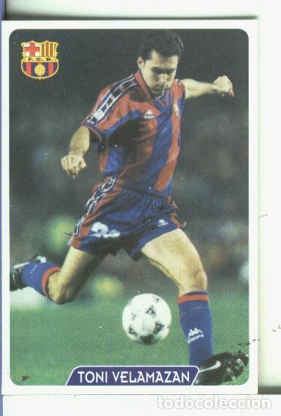 Collezionismo sportivo: Cromos: Super Futbol liga 96: F.C.Barcelona: Toni Velamazan - Varios