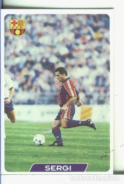 Collezionismo sportivo: Cromos: Super Futbol liga 96: F.C.Barcelona: Sergi - Varios
