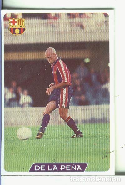 Collezionismo sportivo: Cromos: Super Futbol liga 96: F.C.Barcelona: De la Pe&ntilde;a - Varios