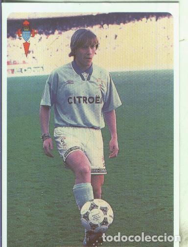 Colecionismo desportivo: Cromos: Las fichas de la liga 95/96-Celta: Michel - Varios
