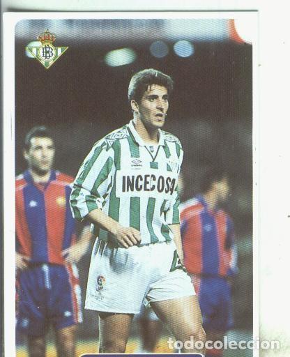 Coleccionismo deportivo: Cromos: Las fichas de la liga 95/96-Betis: Merino - Varios