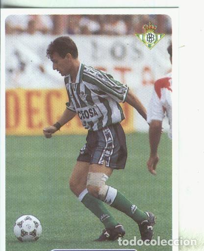 Coleccionismo deportivo: Cromos: Las fichas de la liga 95/96-Betis: Alfonso - Varios