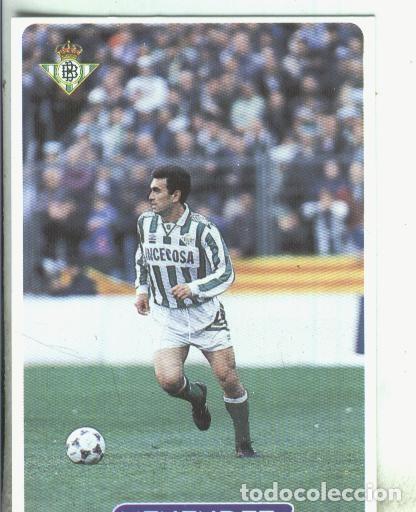Coleccionismo deportivo: Cromos: Las fichas de la liga 95/96-Betis: Menendez - Varios