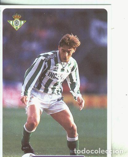 Coleccionismo deportivo: Cromos: Las fichas de la liga 95/96-Betis: Ca&ntilde;as - Varios