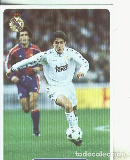 Coleccionismo deportivo: Cromos: Las fichas de la liga 95/96-Madrid: Raul - Varios