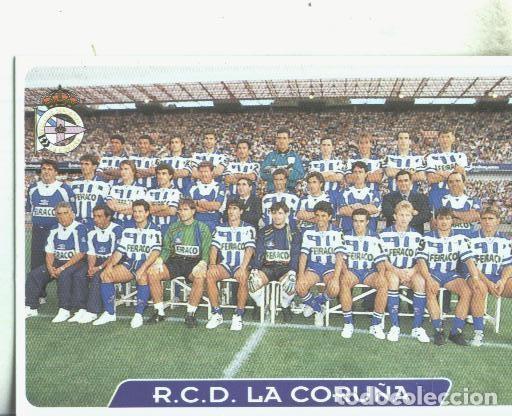 Collezionismo sportivo: Cromos: Las fichas de la liga 95/96-Deportivo: R.C.D.La Coru&ntilde;a: equipo - Varios