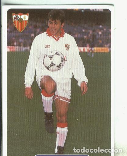 Collezionismo sportivo: Cromos: Las fichas de la liga 95/96-Sevilla: Quique Estebaranz - Varios
