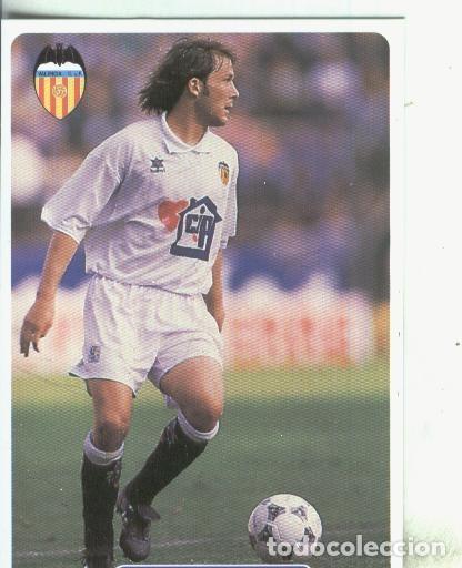 Coleccionismo deportivo: Cromos: Las fichas de la liga 95/96-Valencia: Mendieta - Varios