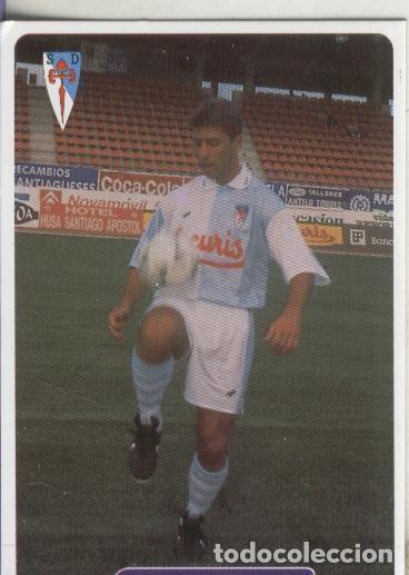 Colecionismo desportivo: Cromos: Las fichas de la liga 95/96-Compostela: Mauro - Varios