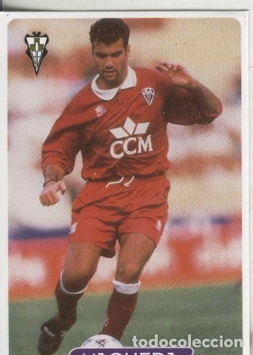 Colecionismo desportivo: Cromos: Las fichas de la liga 95/96-Albacete: Maqueda - Varios