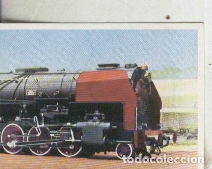 Collezionismo sportivo: Cromos: La aventura de la velocidad numero 111: Locomotora moderna a vapor - Varios