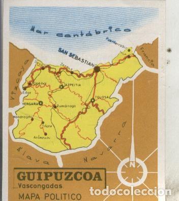 Collectionnisme sportif: Cromos: Las provincias de Espa&ntilde;a numero 064: Guipuzcoa - Varios