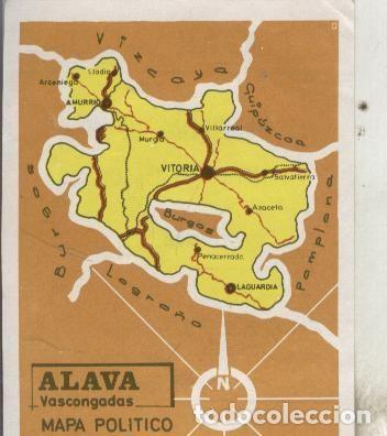 Collectionnisme sportif: Cromos: Las provincias de Espa&ntilde;a numero 007: Alava - Varios
