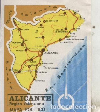Collectionnisme sportif: Cromos: Las provincias de Espa&ntilde;a numero 013: Alicante - Varios