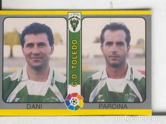Collezionismo sportivo: Cromos: Futbol Total Liga 95: Toledo: Dani y Pardina - Varios