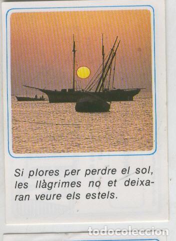 Collezionismo sportivo: Cromos: Missatges D&acute;alegria numerado 04 - Varios
