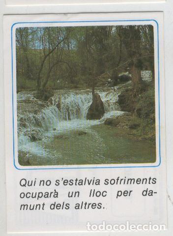 Collezionismo sportivo: Cromos: Missatges D&acute;alegria numerado 07 - Varios