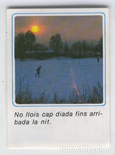 Collezionismo sportivo: Cromos: Missatges D&acute;alegria numerado 13 - Varios