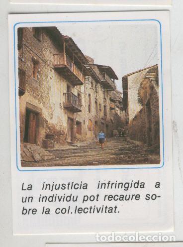 Collezionismo sportivo: Cromos: Missatges D&acute;alegria numerado 18 - Varios