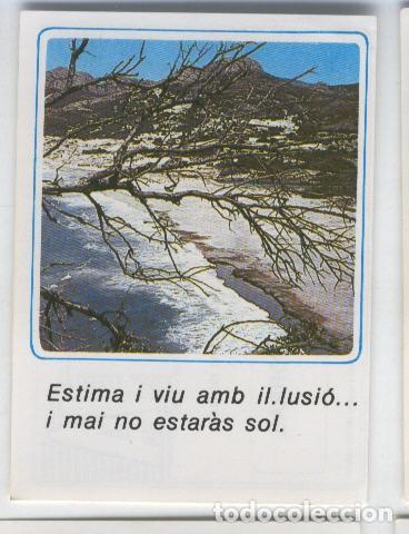 Collezionismo sportivo: Cromos: Missatges D&acute;alegria numerado 24 - Varios
