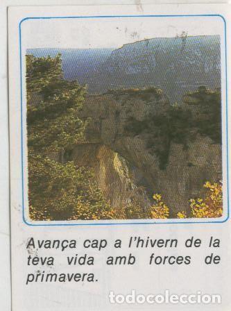 Collezionismo sportivo: Cromos: Missatges D&acute;alegria numerado 32 - Varios