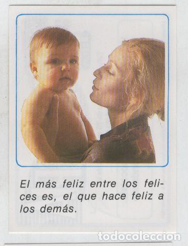 Collezionismo sportivo: Cromos: Mensajes de Alegria numerado 28 - Varios
