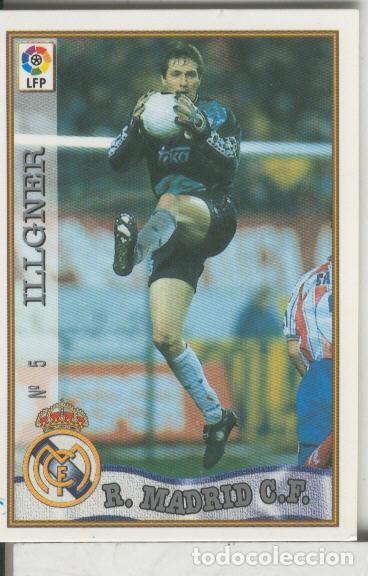 Coleccionismo deportivo: Cromos: Las Fichas de la liga 97-98: Real Madrid numero 05: Illgner - Varios