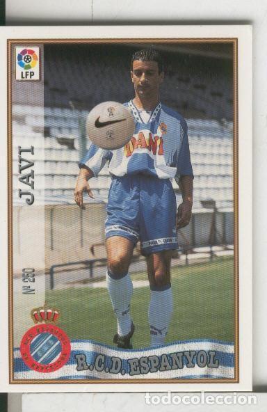 Collezionismo sportivo: Cromos: Las Fichas de la liga 97-98: R.C.D.Espanyol numero 250: Javi - Varios