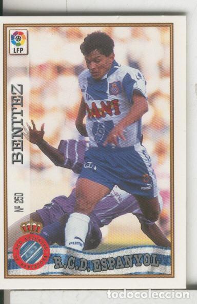 Collezionismo sportivo: Cromos: Las Fichas de la liga 97-98: R.C.D.Espanyol numero 250: Benitez - Varios