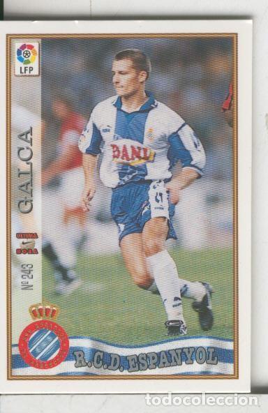 Collezionismo sportivo: Cromos: Las Fichas de la liga 97-98: R.C.D.Espanyol numero 243: Galca - Varios