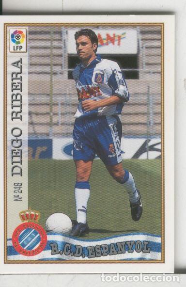 Collezionismo sportivo: Cromos: Las Fichas de la liga 97-98: R.C.D.Espanyol numero 248: Diego Ribera - Varios