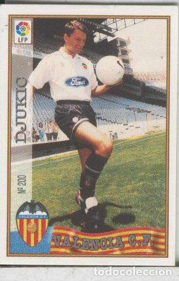 Collezionismo sportivo: Cromos: Las Fichas de la liga 97-98: C.F.Valencia numero 200: Djukic - Varios